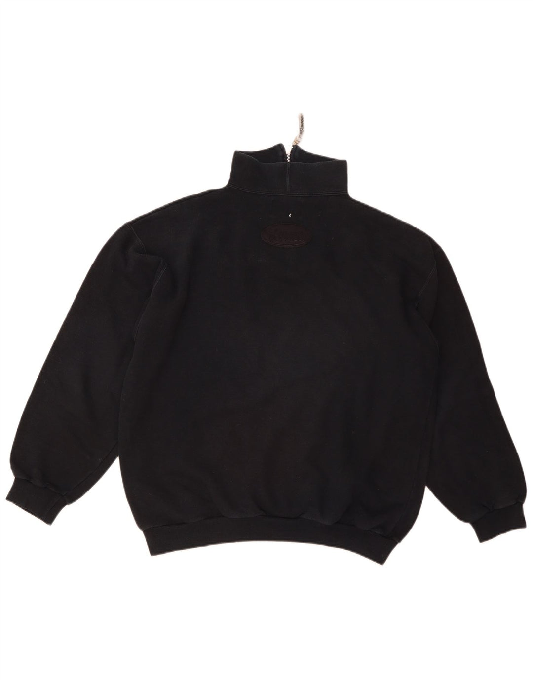 SEVEN 7 Мужской свитшот на молнии с рисунком, большой темно-синий хлопковый джемпер