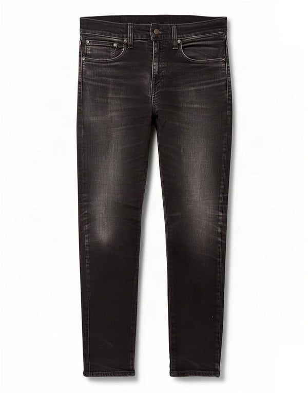 Мужские зауженные зауженные джинсы Levi's 512 W31 L32, черный хлопок