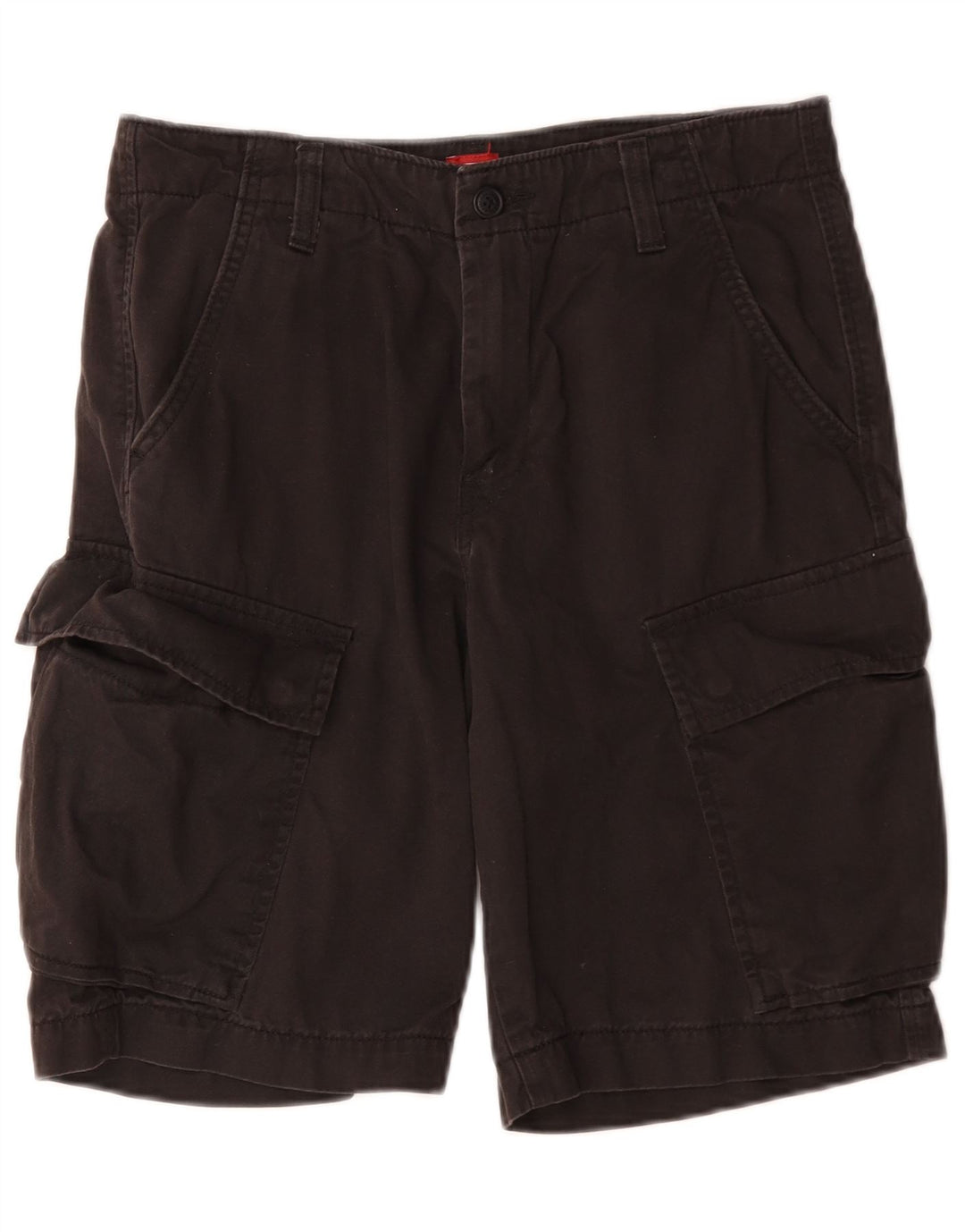 Мужские шорты-карго Levi's W30, хлопковые, среднего размера, черные