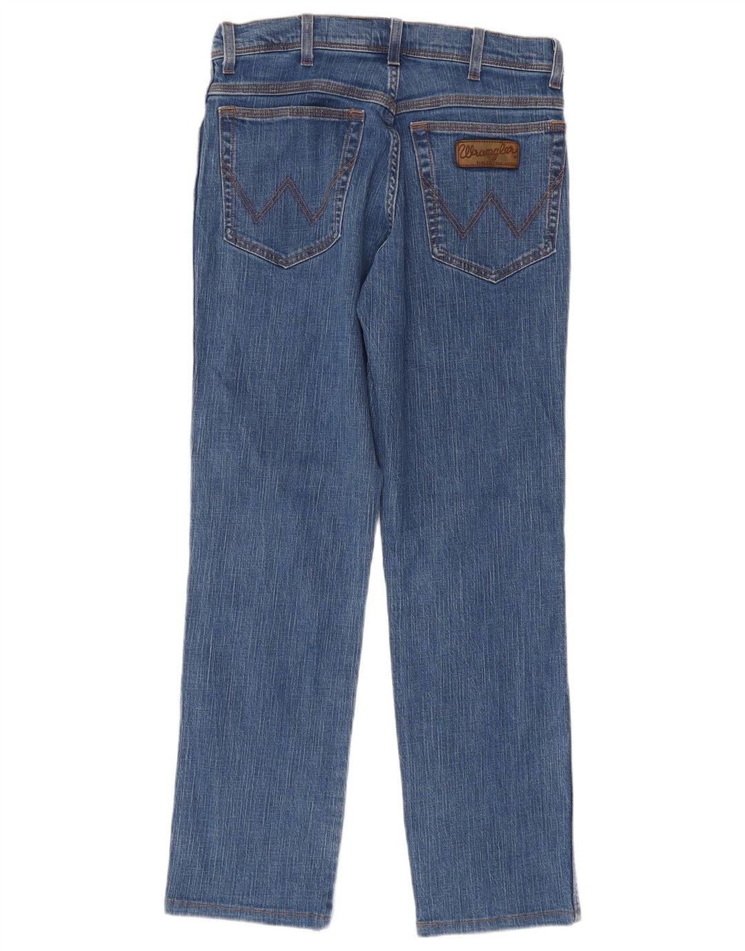 Мужские прямые джинсы Wrangler Texas Stretch W32 L32, синий хлопок