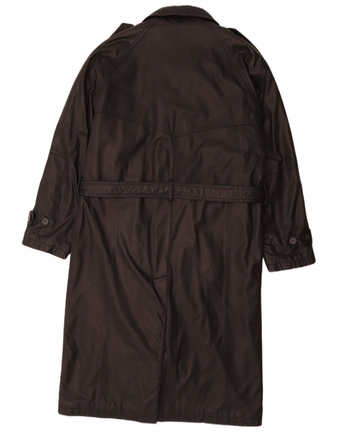 WESTBURY Мужской кожаный плащ IT 52 XL Черный кожаный