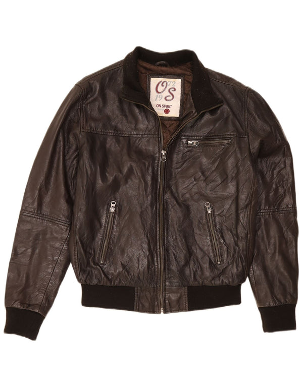 Мужская кожаная куртка On Spirit IT 48 Medium Brown