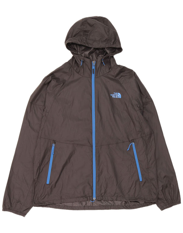 Мужская дождевик с капюшоном The North Face UK 42 XL, черный полиэстер