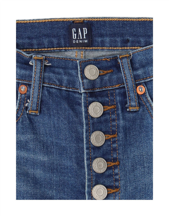 Джинсы женские укороченные Gap IT 42/44 Medium W28 L26 Синий хлопок