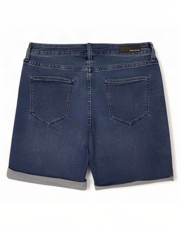 Женские джинсовые шорты Dkny US 8 Medium W30 Синие, хлопок