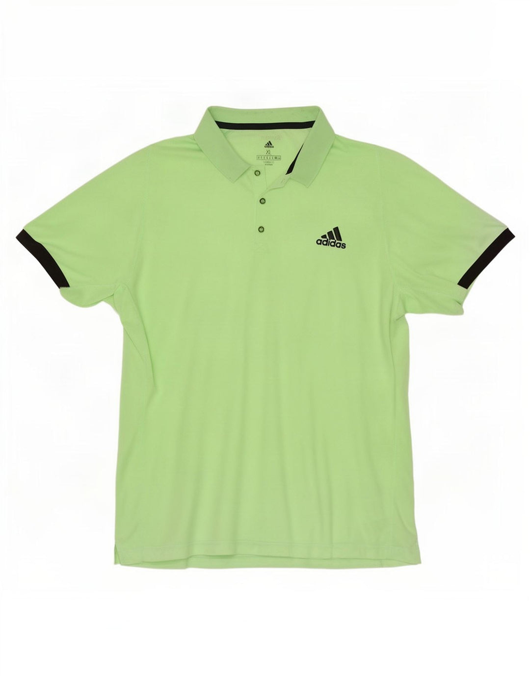 Мужская рубашка-поло Adidas Climalite XL, зеленый полиэстер