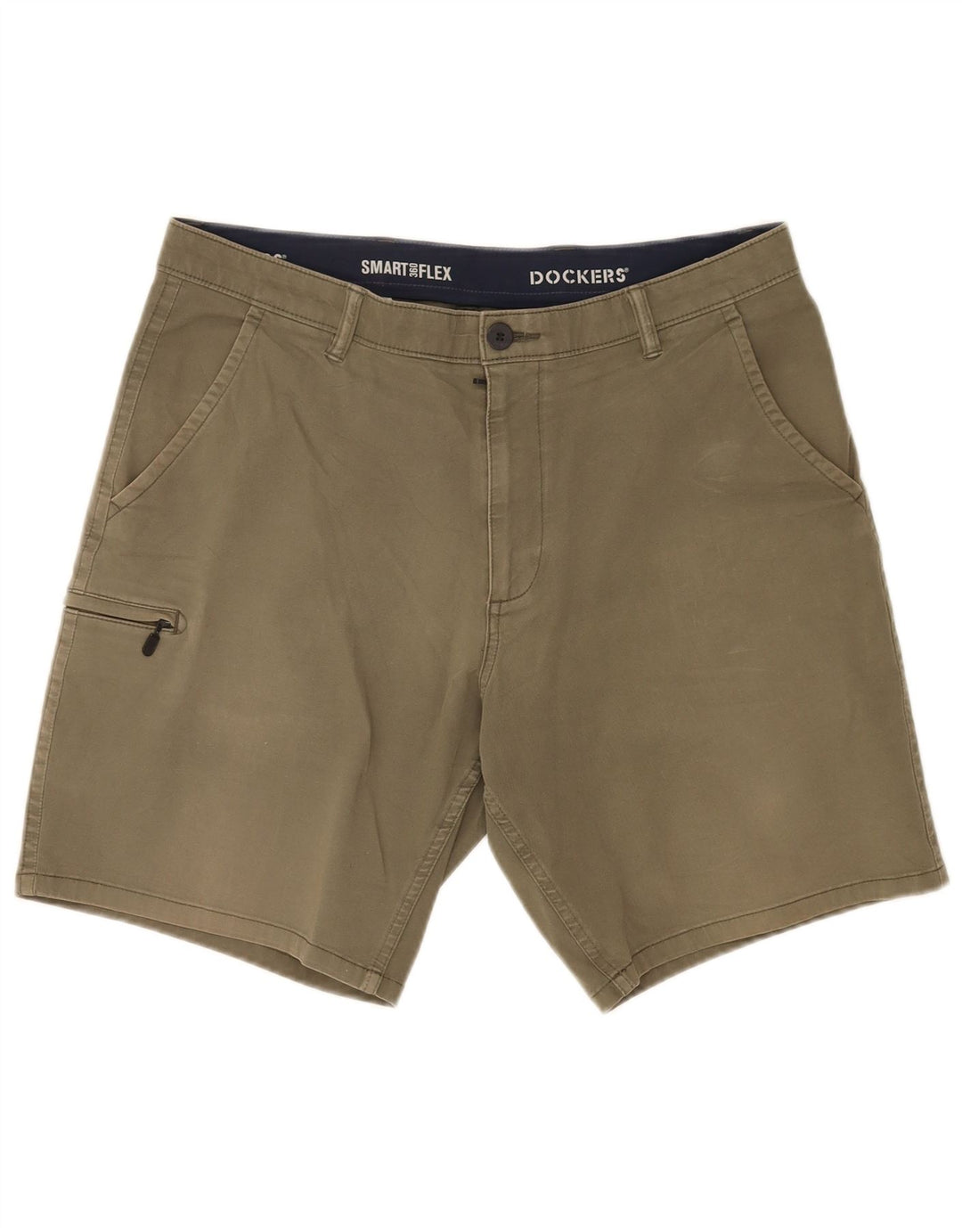 Мужские шорты-карго Dockers W34, большие, цвета хаки, хлопок
