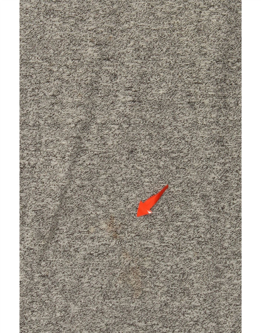 Мужская футболка с рисунком ASICS, маленький серый, в крапинку