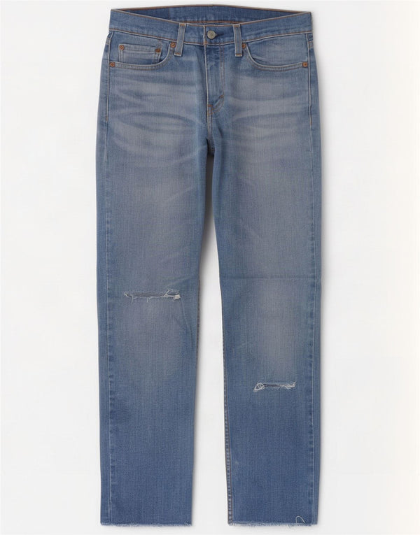 Женские прямые джинсы Levi's 514 W28 L30 синие