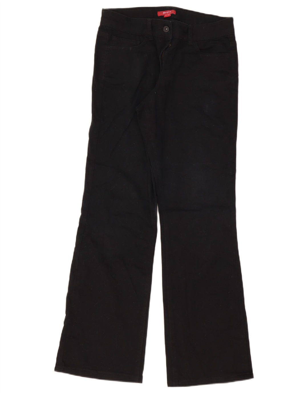 Женские джинсы Bootcut Monsoon UK 10, маленькие W30 L31, черный хлопок