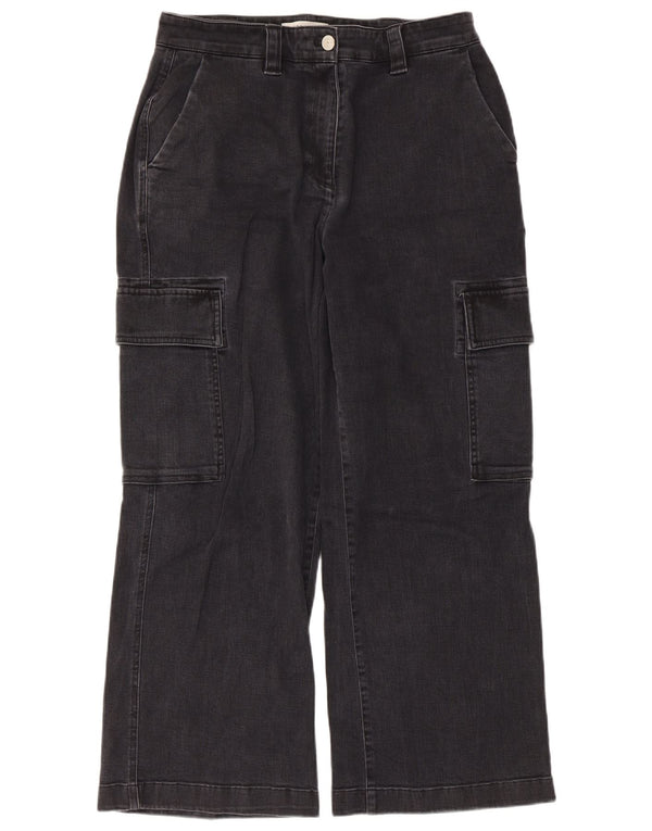 Женские свободные джинсы Marks & Spencer Autograph UK 14, большие W32 L27, черные