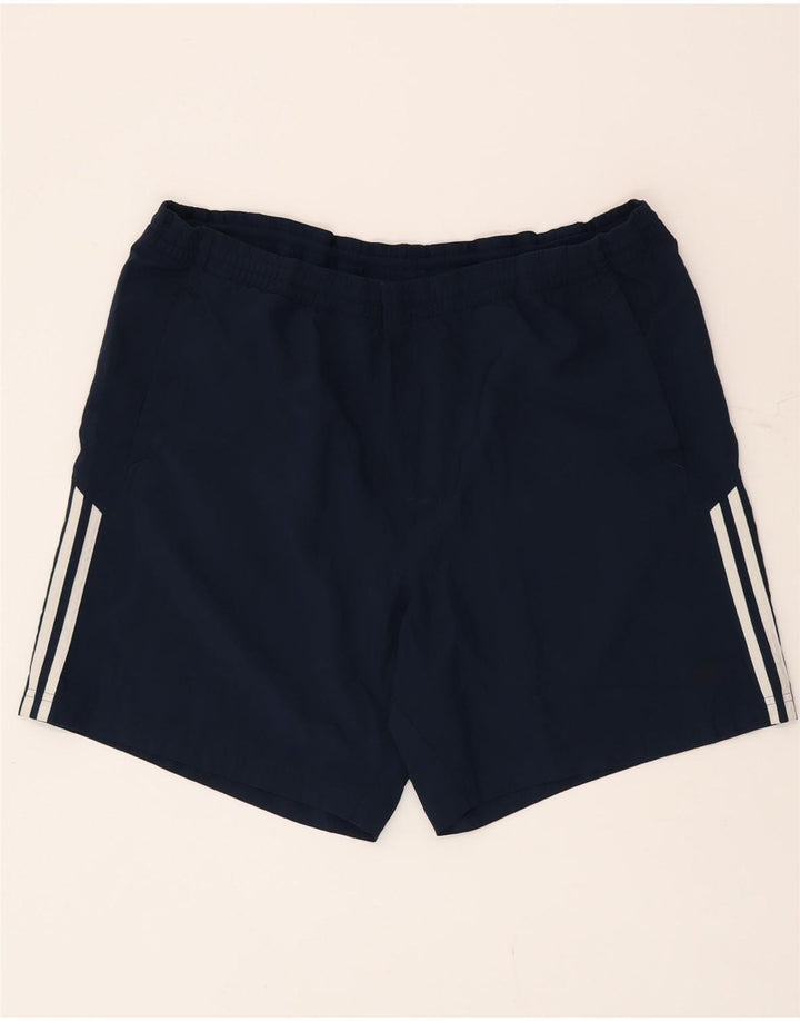 Мужские спортивные шорты Adidas Climacool XL темно-синие из полиэстера