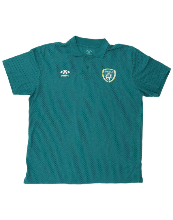 Рубашка Поло Мужская Umbro 2XL Бирюзовый