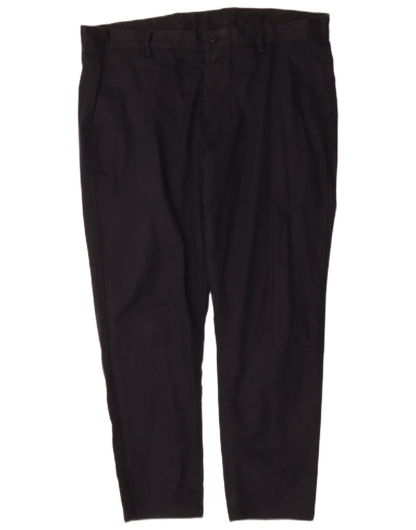 Мужские зауженные брюки-чиносы Massimo Dutti EU 48 XL W38 L28 темно-синие