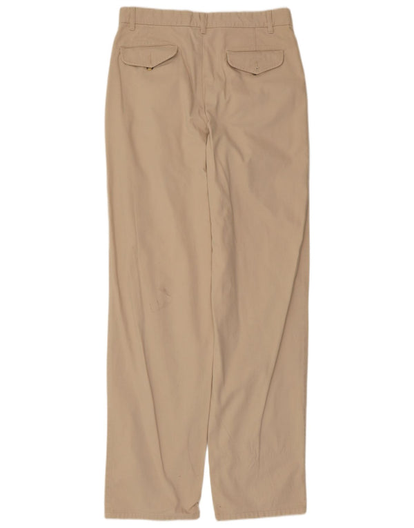 Мужские брюки-чиносы Stefanel IT 48 Medium W32 L35 Бежевый хлопок