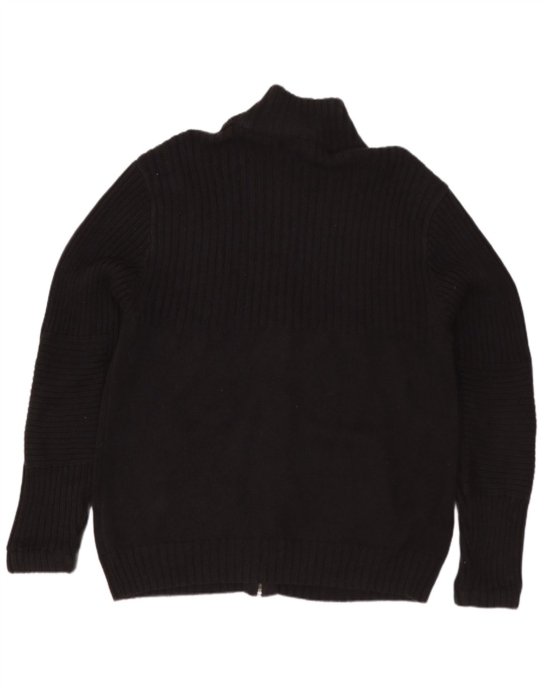 Мужской кардиган Calvin Klein Jeans, хлопковый свитер среднего размера, черный