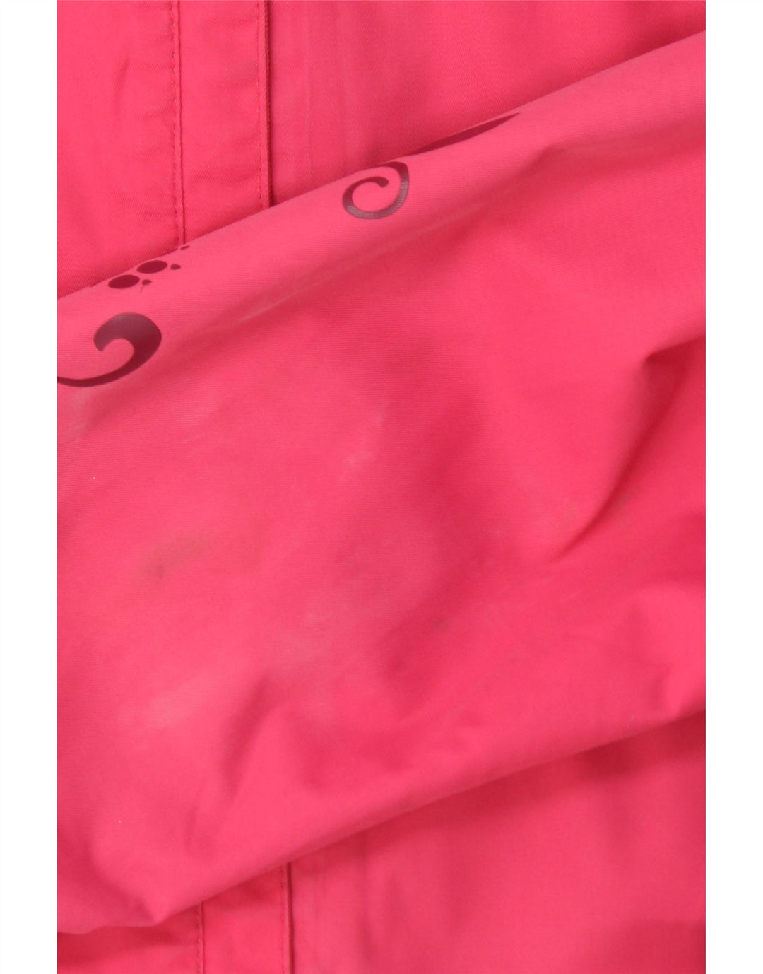 Женская дождевик с капюшоном JACK WOLFSKIN UK 10, маленький розовый, полиамид