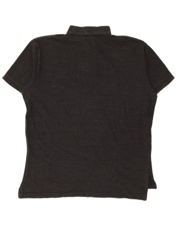 Рубашка поло мужская POLO RALPH LAUREN, большая, серая