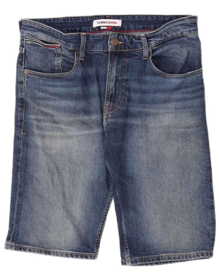 Мужские джинсовые шорты Tommy Hilfiger W32 средний синий