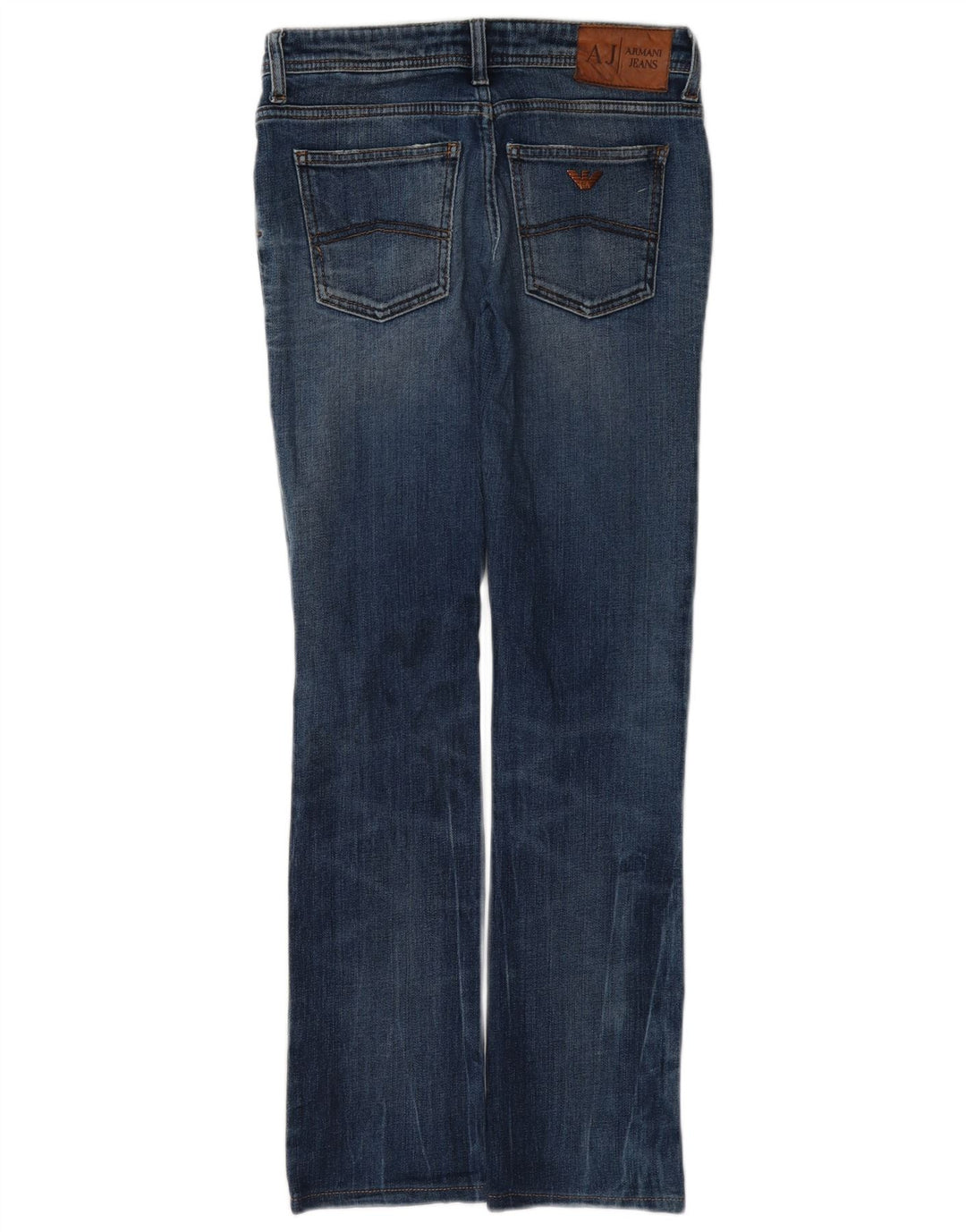 Женские узкие джинсы Armani Bootcut W26 L29, синие, хлопок