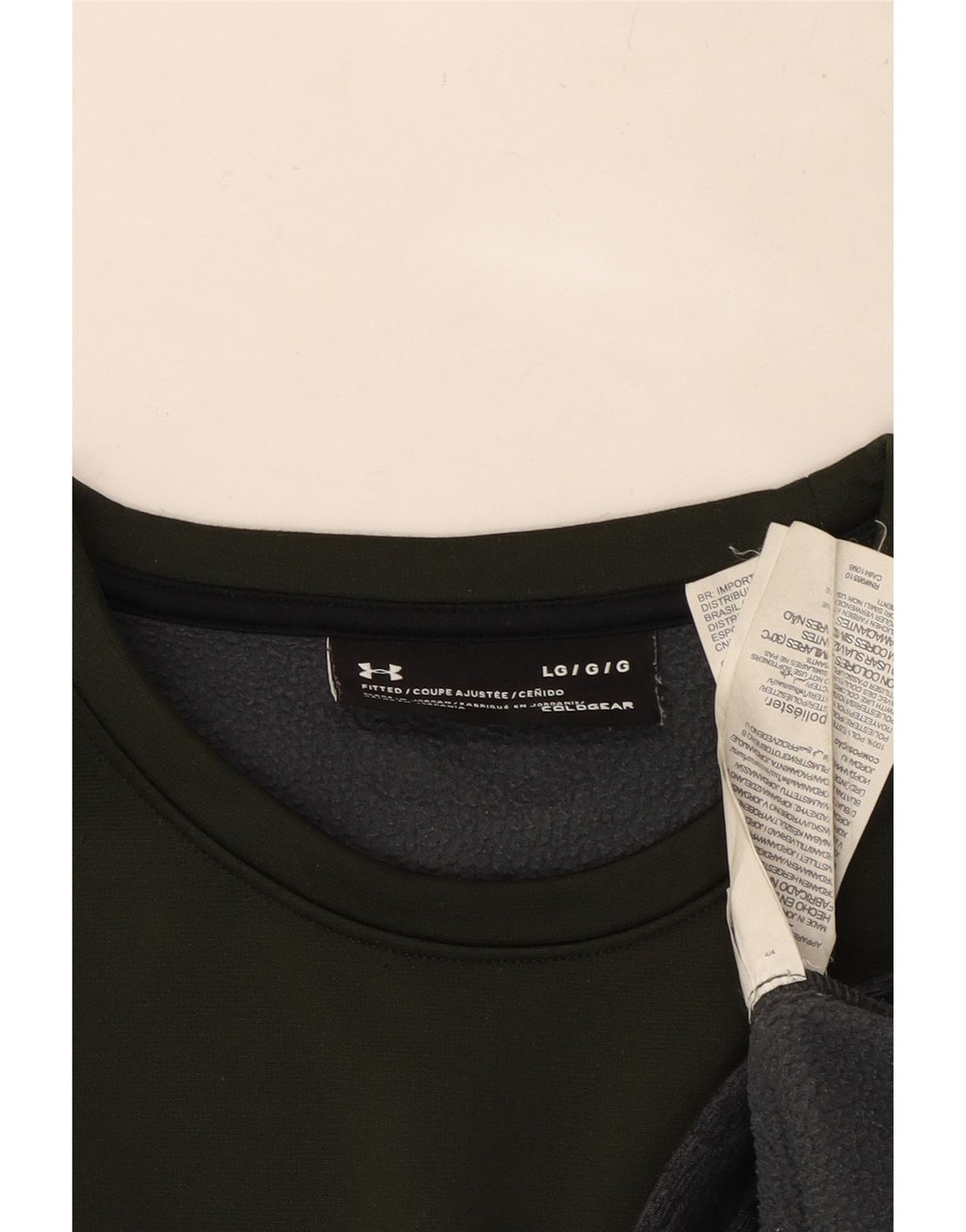 Женский свитер-свитшот UNDER ARMOR UK 16, большой хаки