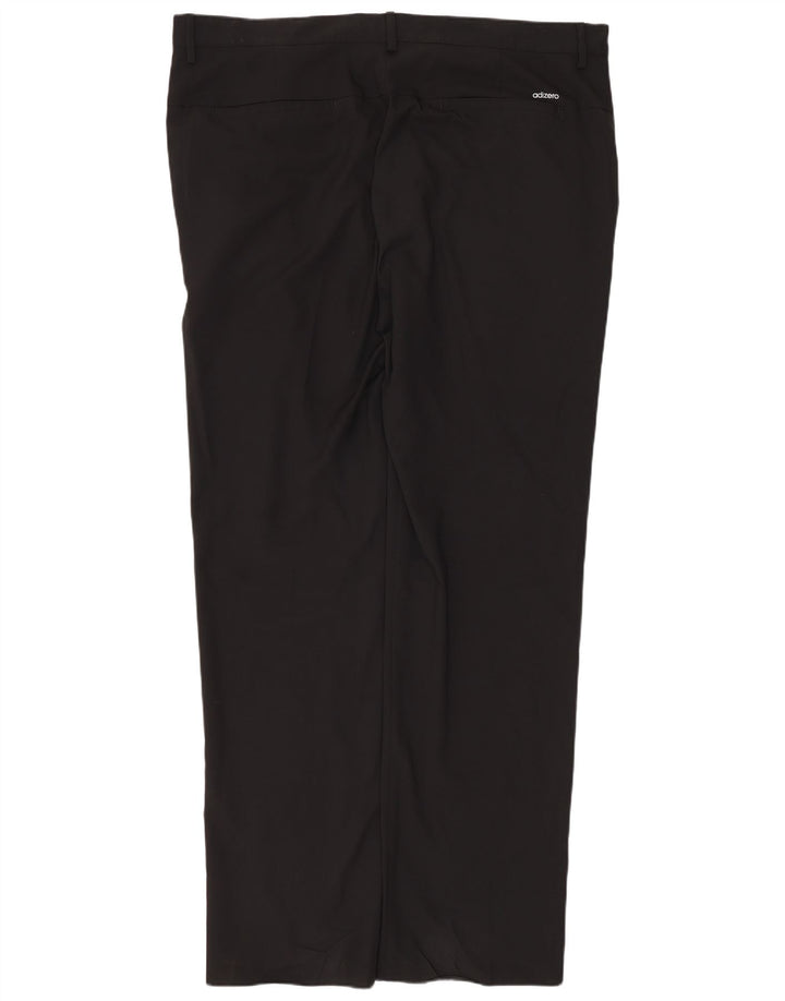 Мужские прямые брюки чинос ADIDAS Adizero W38 L34, черный полиэстер