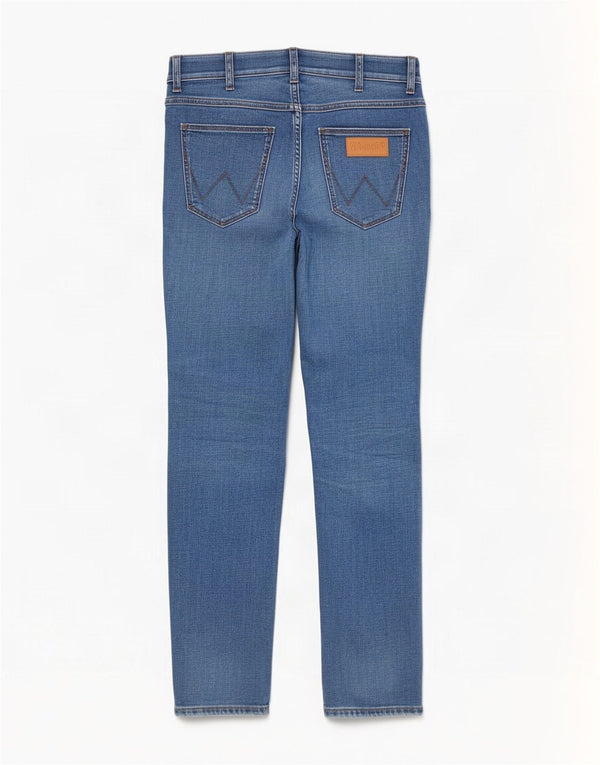 Женские зауженные зауженные джинсы Wrangler Larston W30 L32 синие, хлопок