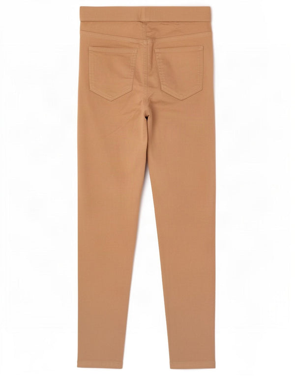 Женские джинсы джеггинсы Marks & Spencer UK 10, маленькие W27 L28, бежевые, хлопок