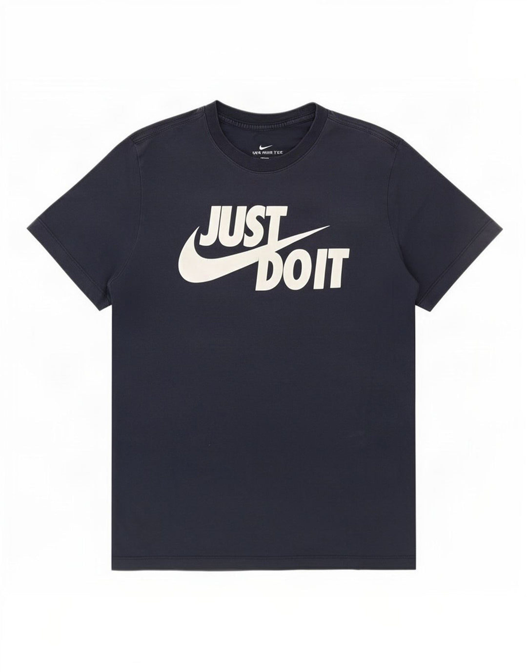 Мужская футболка с рисунком Nike, средний темно-синий