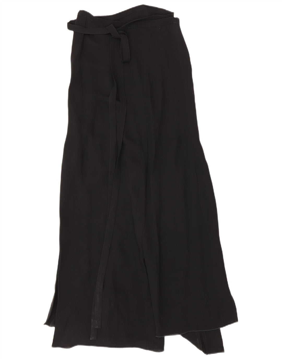 Gianfranco Ferre Женская юбка макси с запахом IT 42 Medium W28 Черная вискоза
