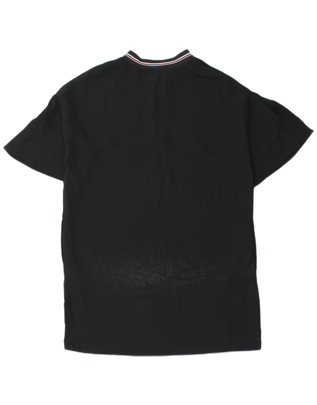 Женское платье прямого кроя Zara с воротником на молнии UK 14, средний черный полиэстер