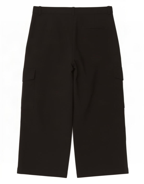 Женские прямые брюки карго Marks & Spencer UK 18 XL W38 L28 черные