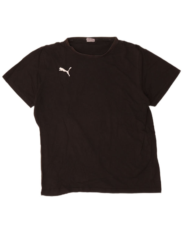 Мужская футболка Puma XL, черный хлопок