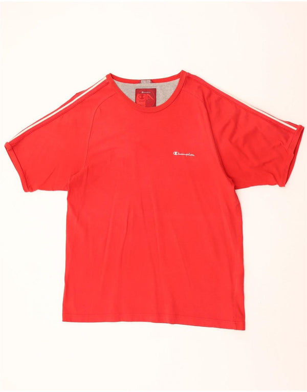 Мужская футболка Champion 2XL, красный хлопок