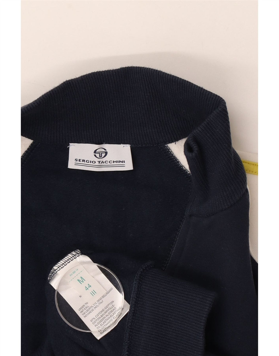 Женский спортивный костюм Sergio Tacchini, верхняя куртка UK 14, средний темно-синий