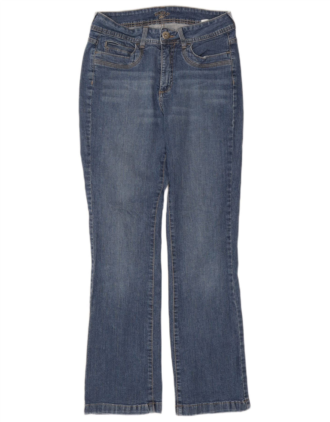 Женские джинсы Lee Riders Bootcut, размер США 10, большие размеры W30 L30, синий хлопок