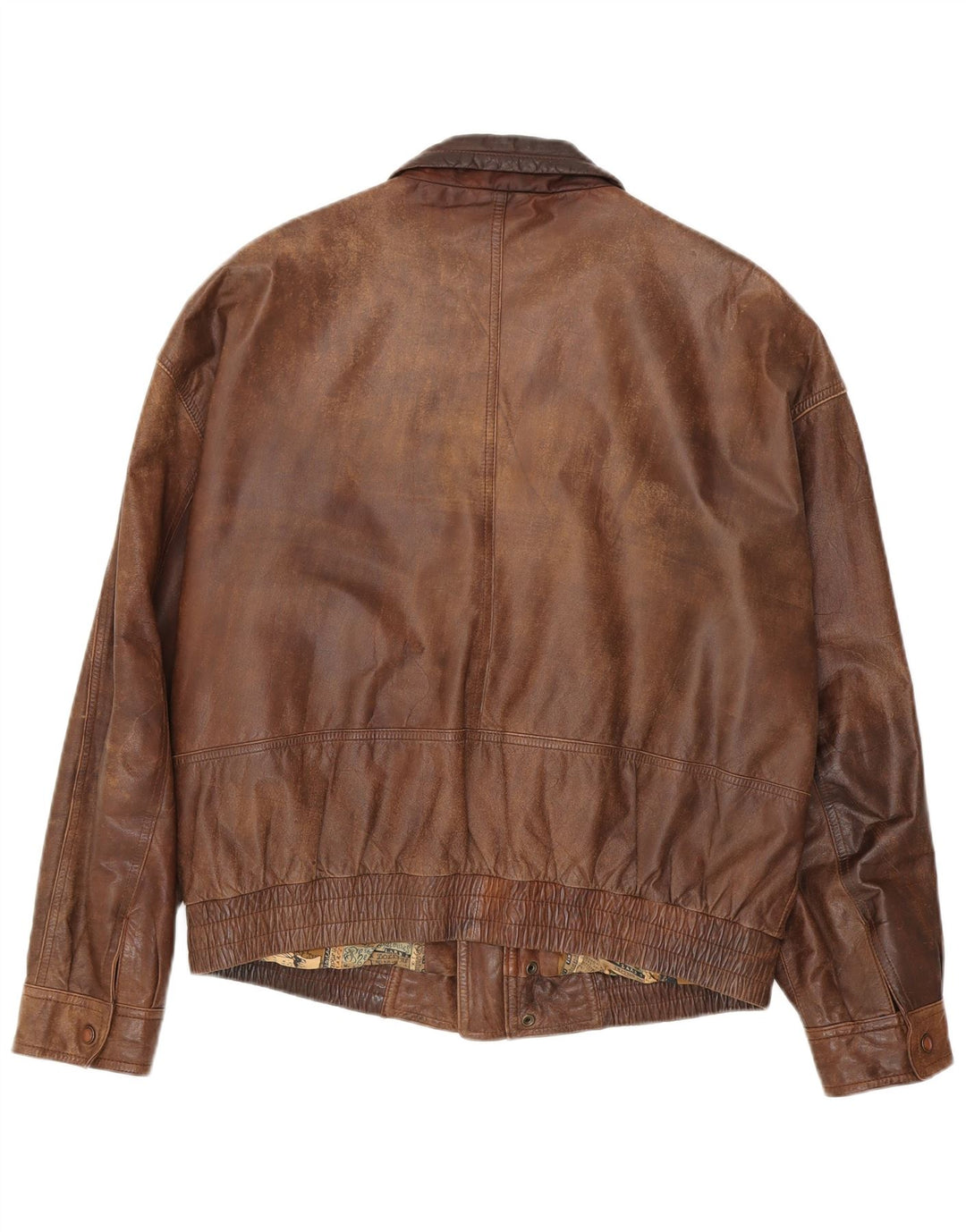 Куртка мужская кожаная Trapper IT 52 XL Коричневая