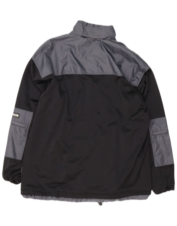 Мужская универсальная куртка Herod Sport UK 42 XL, черная, полиэстер с цветными блоками