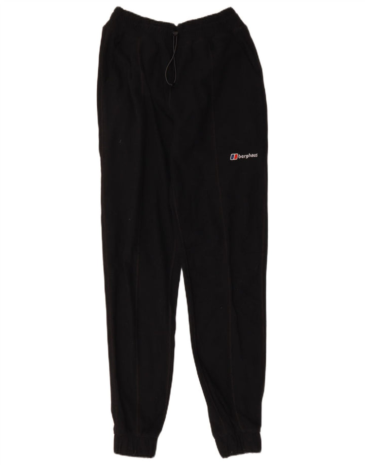 Berghaus Женский спортивный костюм Брюки Джоггеры UK 10 Маленькие черные полиэстер