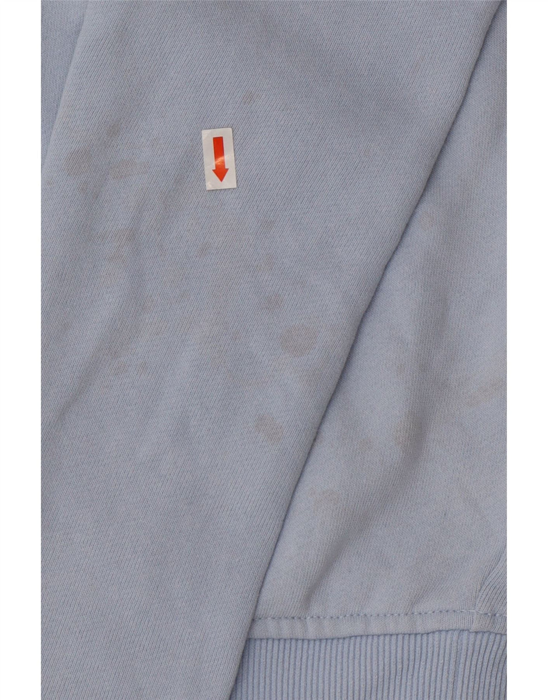 Женский свитер FILA с рисунком, Великобритания 14, средний синий, хлопок с цветными блоками