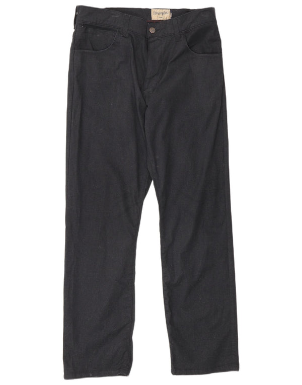 Мужские прямые джинсы Wrangler Texas Stretch W32 L30, черный хлопок