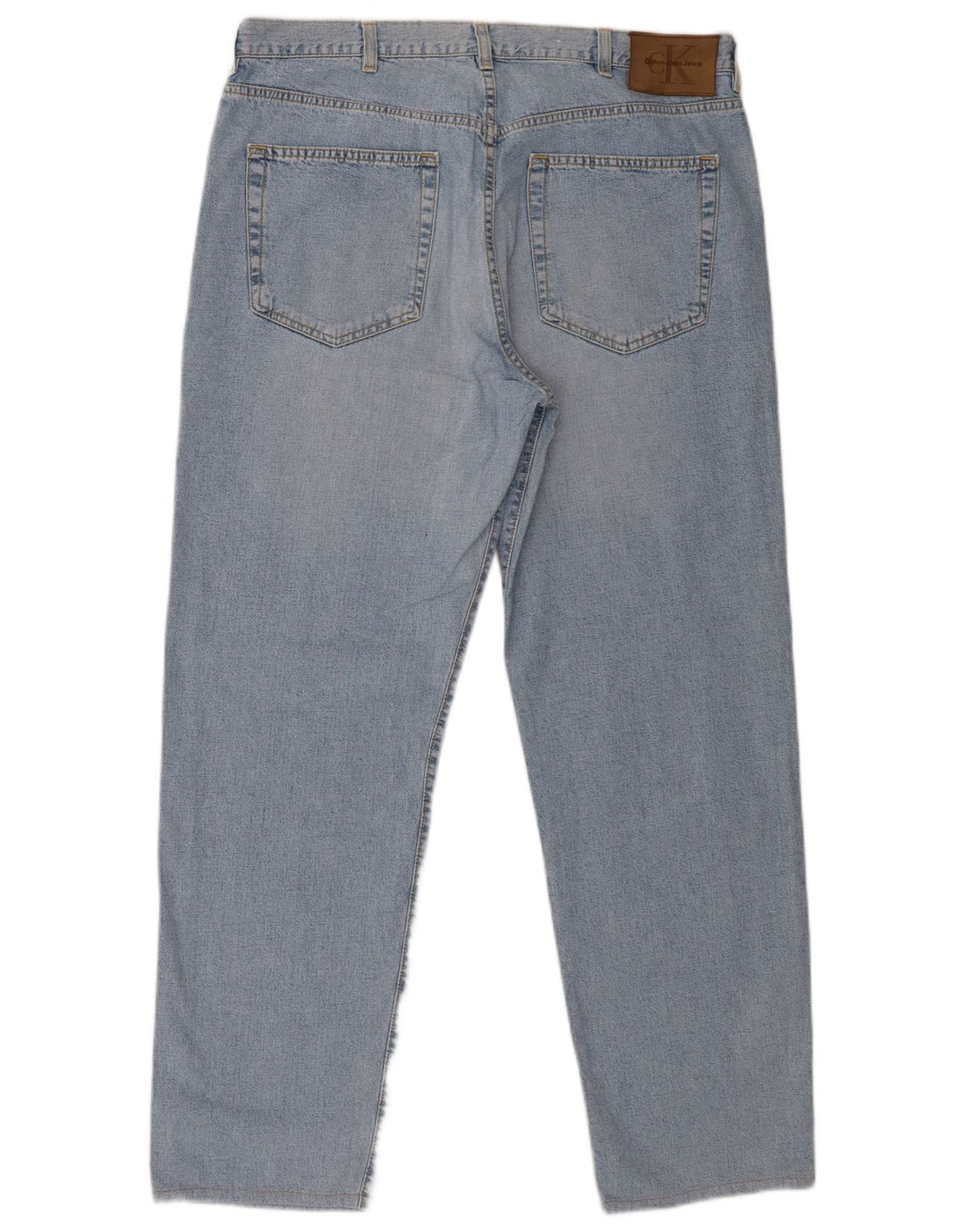 Мужские прямые джинсы Calvin Klein W38 L29, синий хлопок
