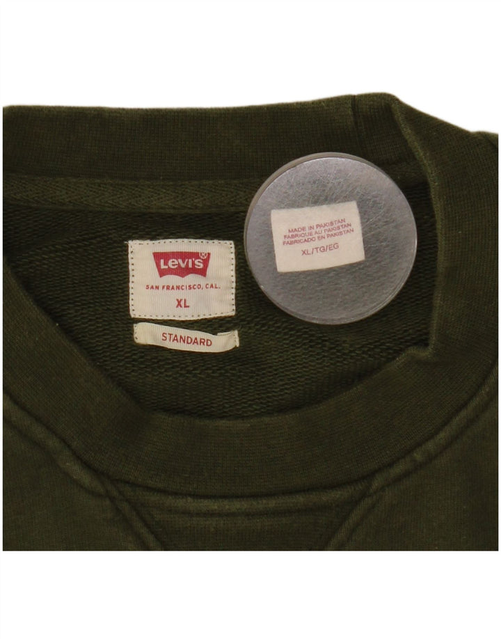 Мужской джемпер Levi's Standard XL, хаки