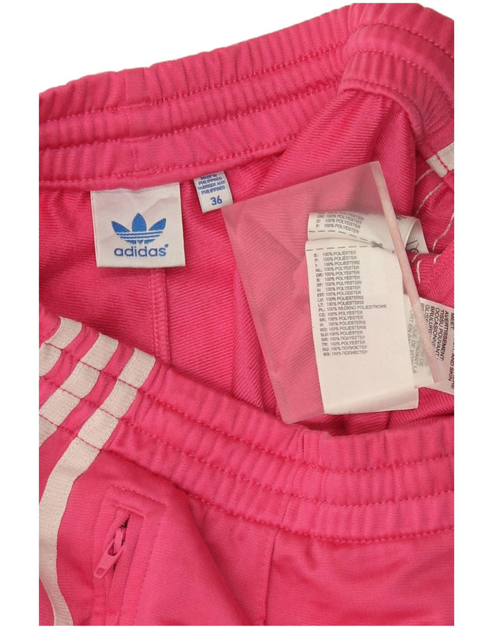Женские спортивные брюки Adidas EU 36, маленькие розовые, полиэстер