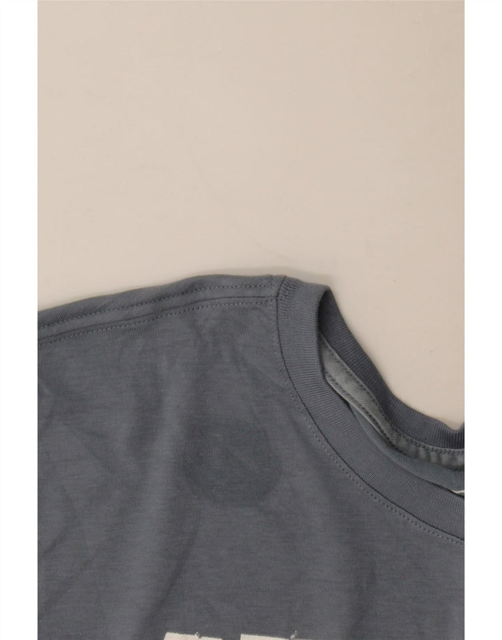 Мужская футболка с рисунком Nike Dri Fit, большой синий хлопок