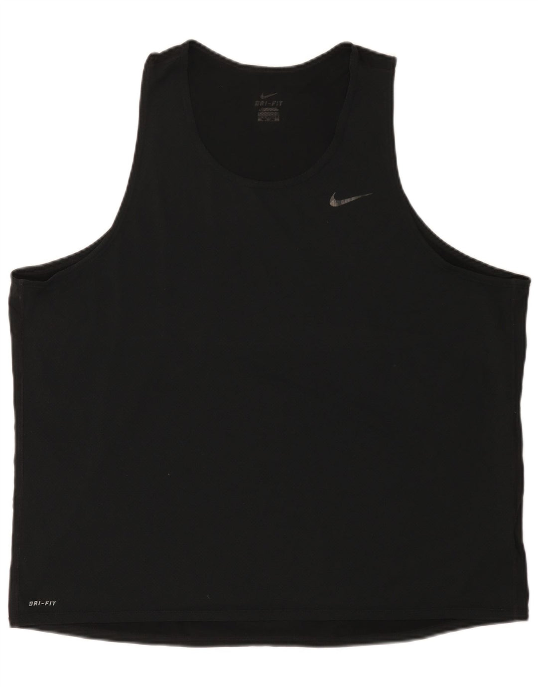 Мужской жилет Nike Dri Fit XL, черный полиэстер