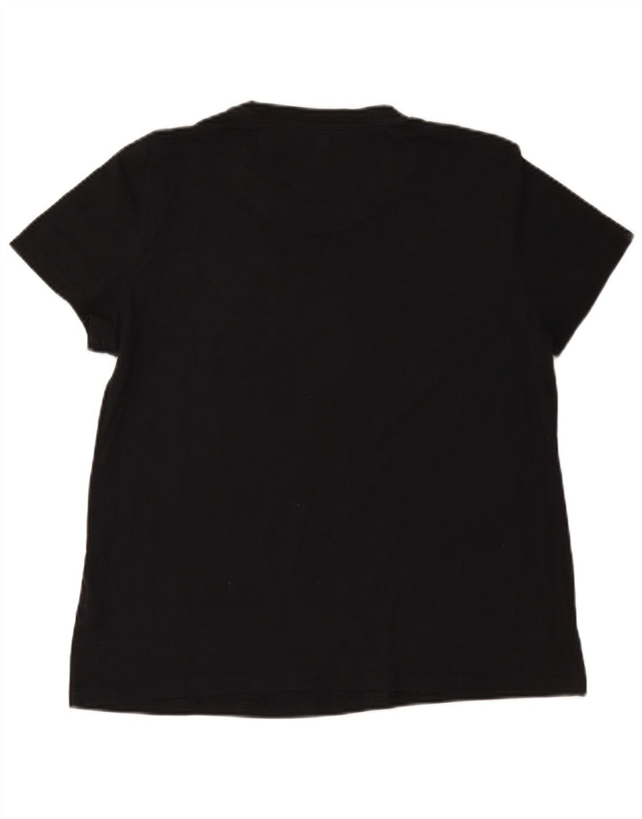 Женская футболка с рисунком ADIDAS Top UK 20/22 XL, черный хлопок