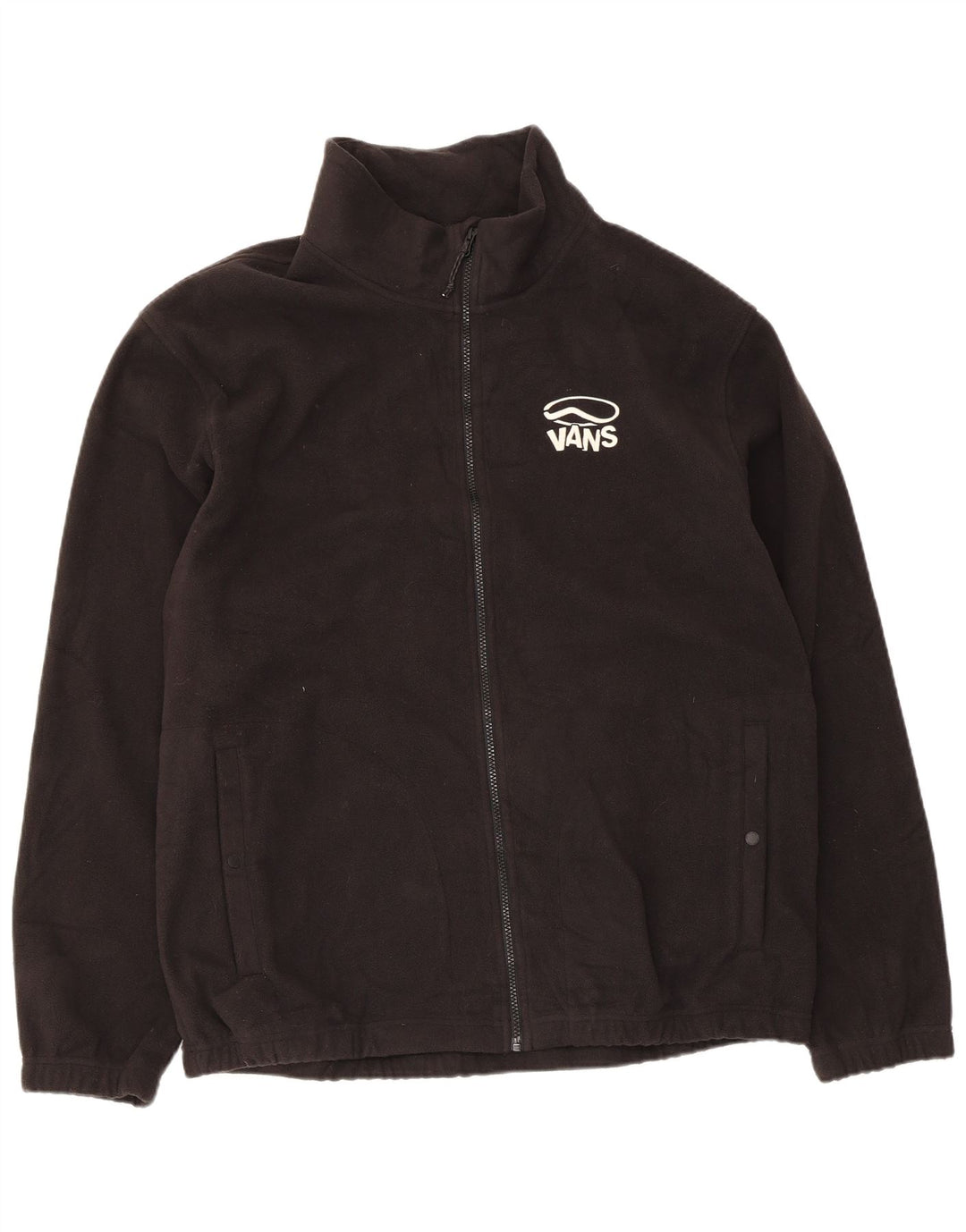 Мужская флисовая куртка Vans UK 42 XL, черный полиэстер