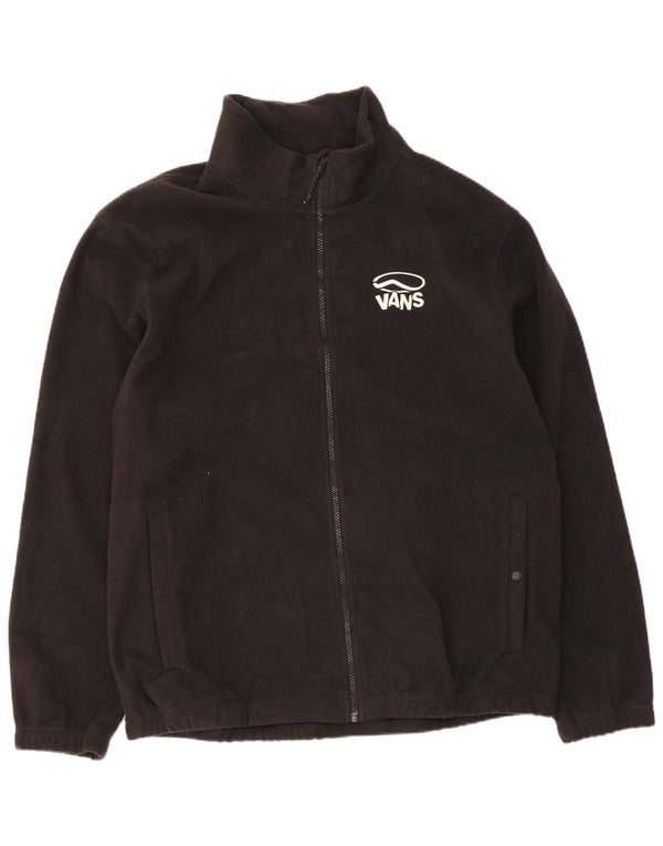 Мужская флисовая куртка Vans UK 42 XL, черный полиэстер
