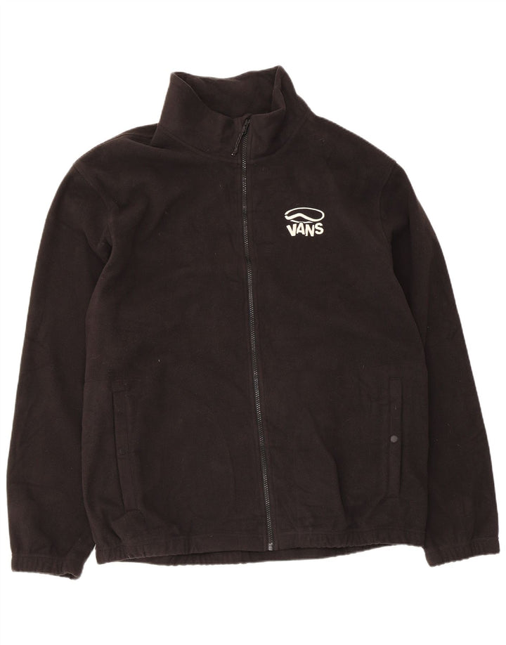 Мужская флисовая куртка Vans UK 42 XL, черный полиэстер
